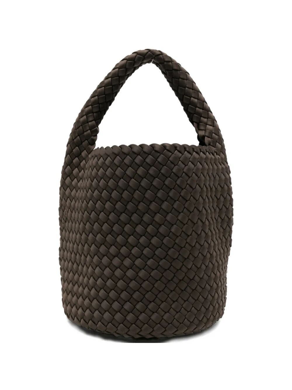 Basket Brown Polyester Bag