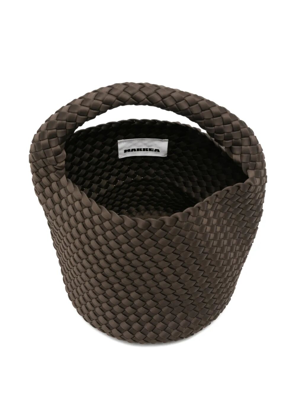 Basket Brown Polyester Bag