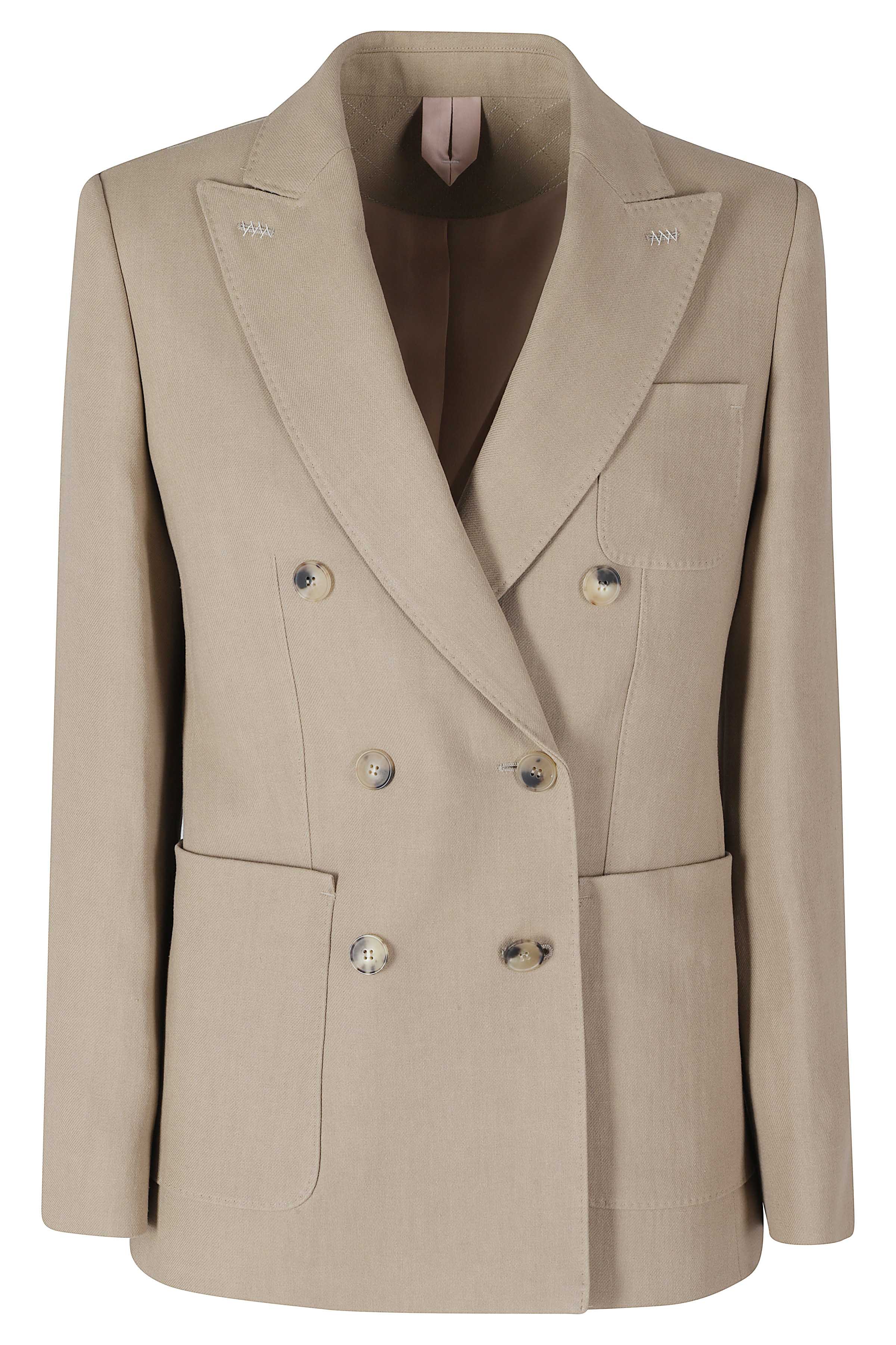 Gel Brown Hemp; Lining: Cupro Elastane Giacca