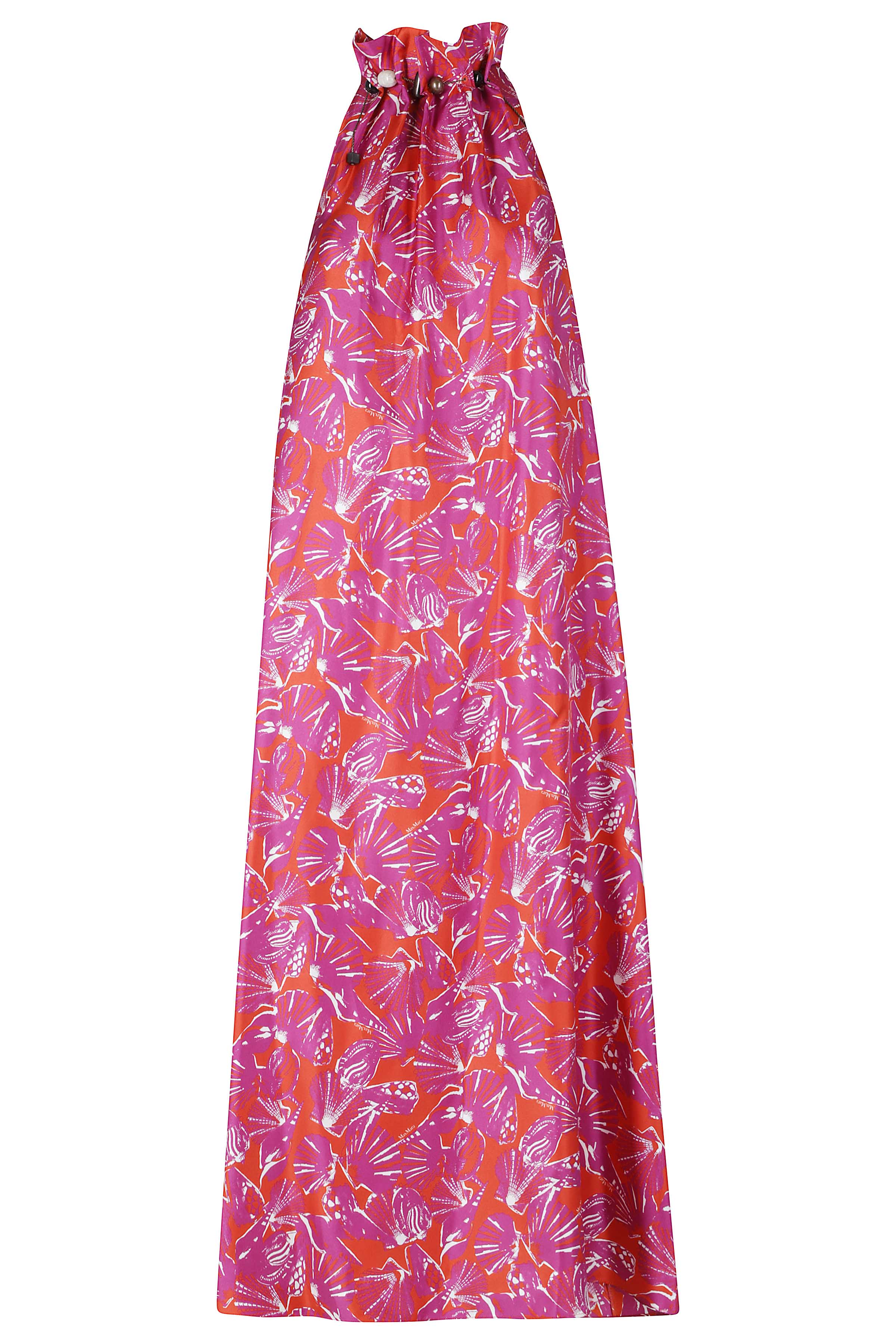 Cartone Red Silk Abito