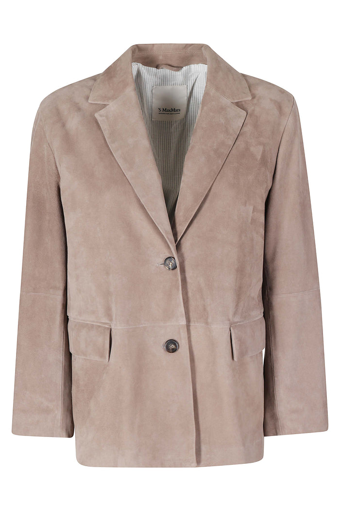 Anfora Brown Pelle Blazer