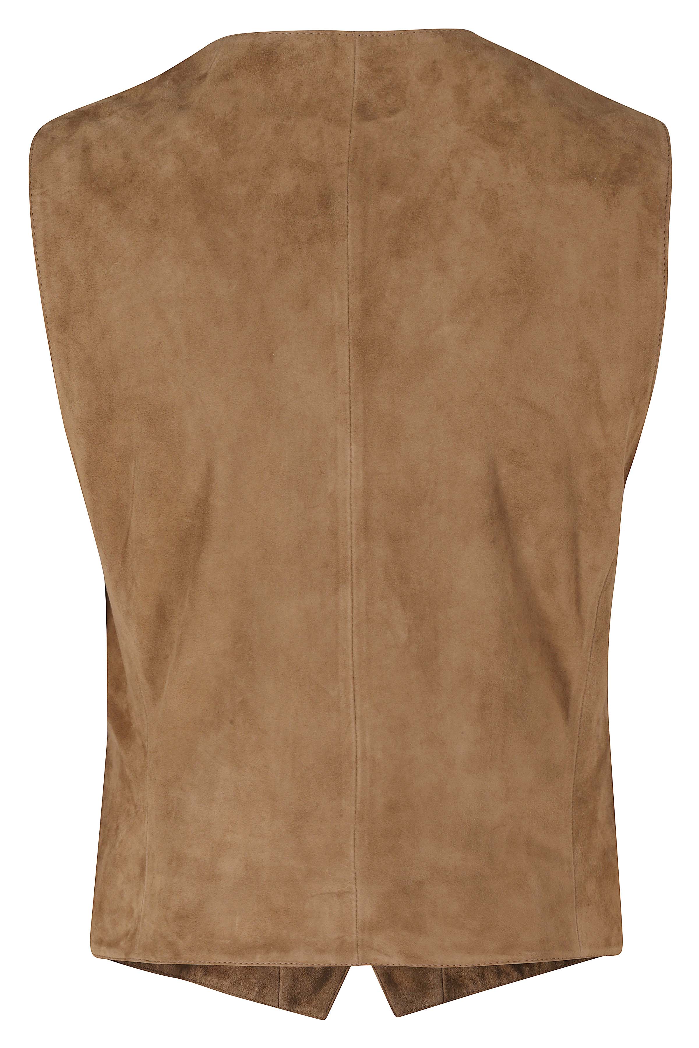 Vetusta Brown Pelle Fodera: Poliestere Gilet
