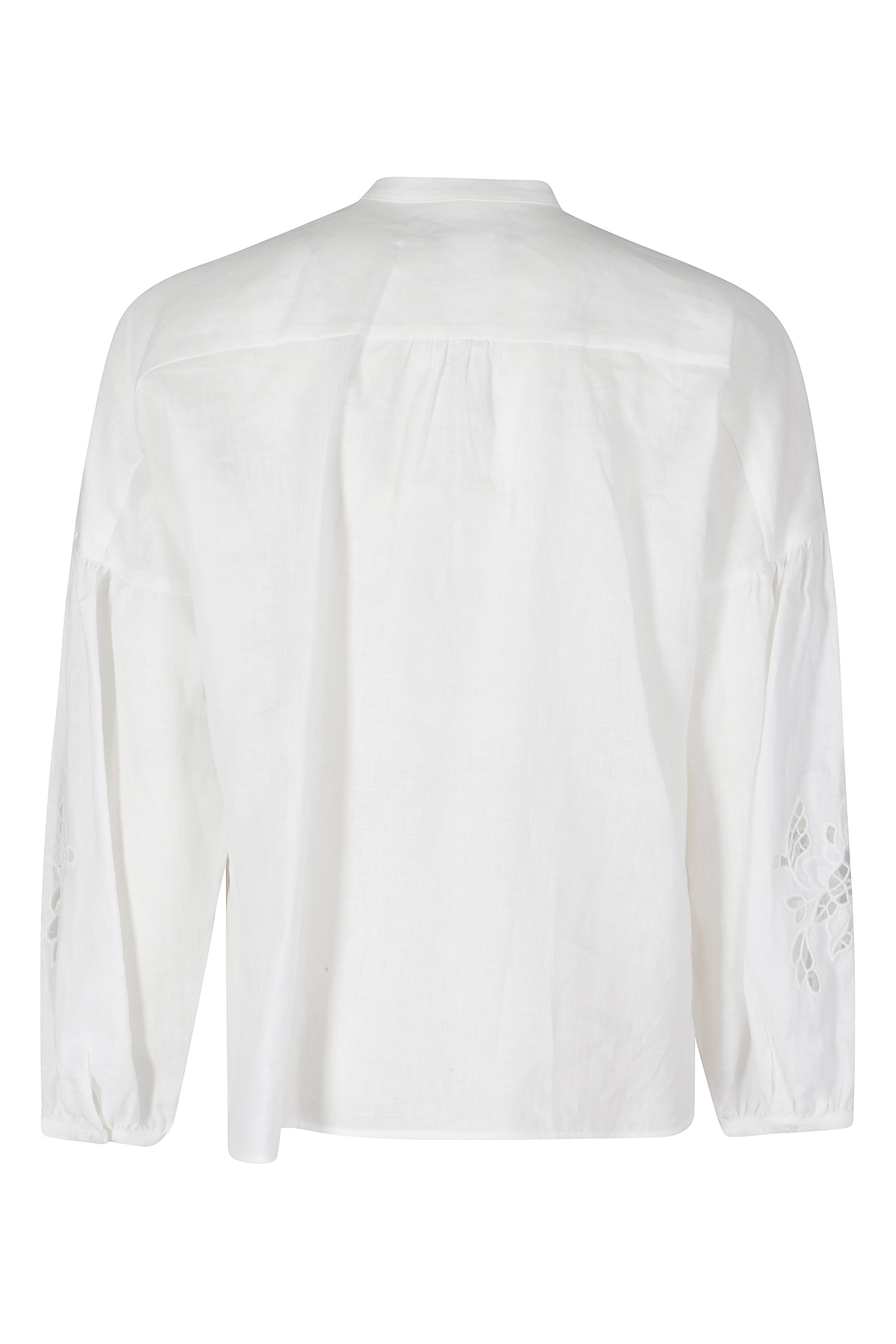 Destro White Lino Camicia