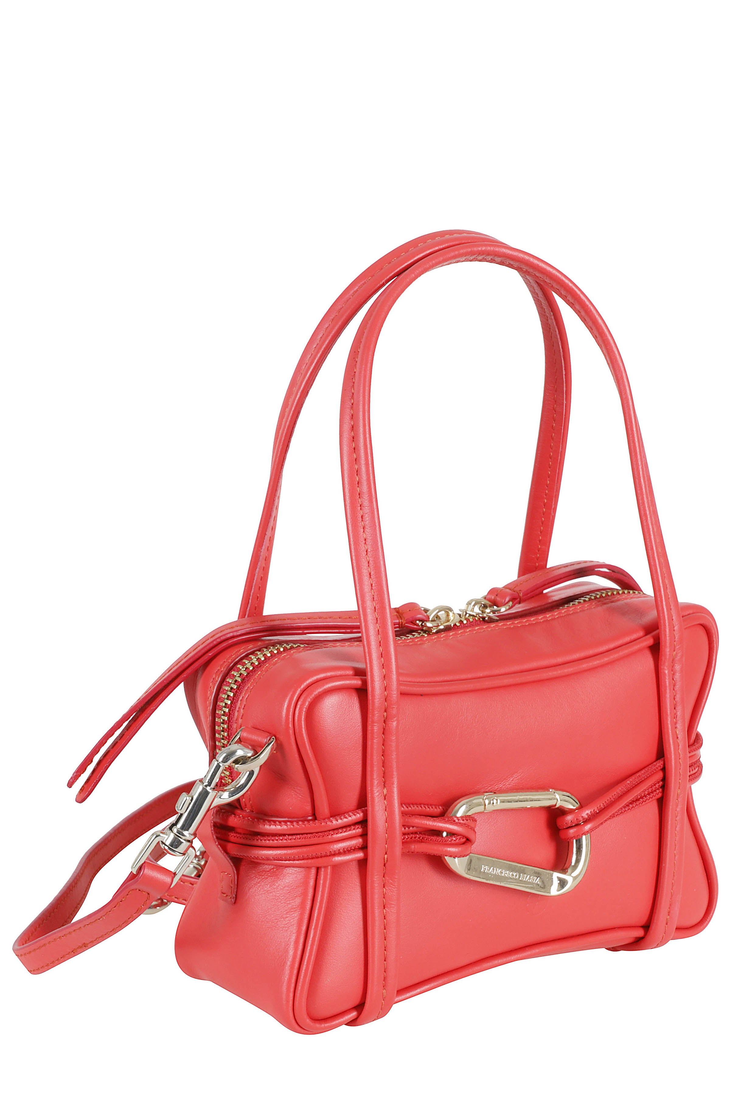 Edwige 4ever Mini Red Pelle Borsa