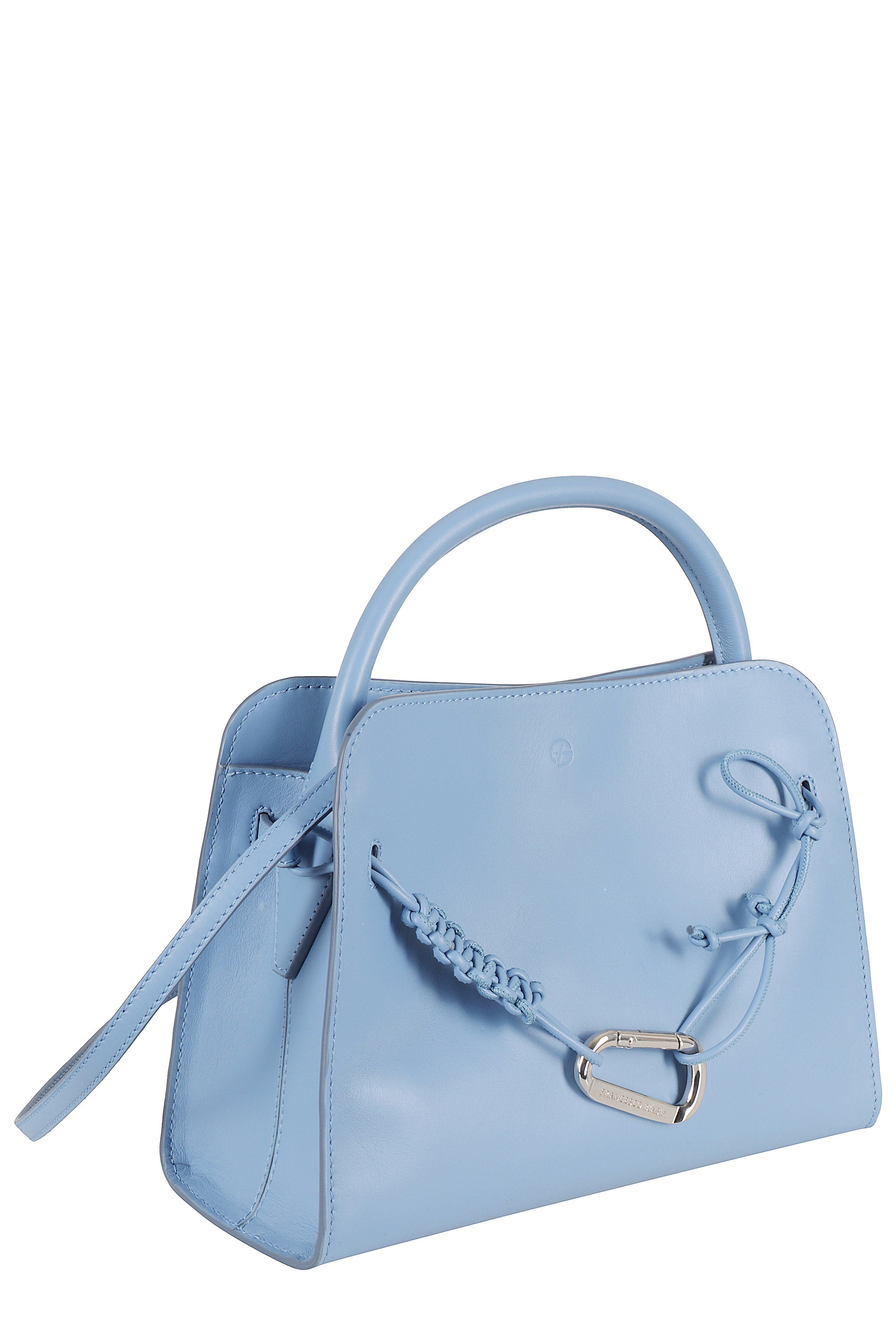 Iconic Hot Minute Blue Pelle Borsa