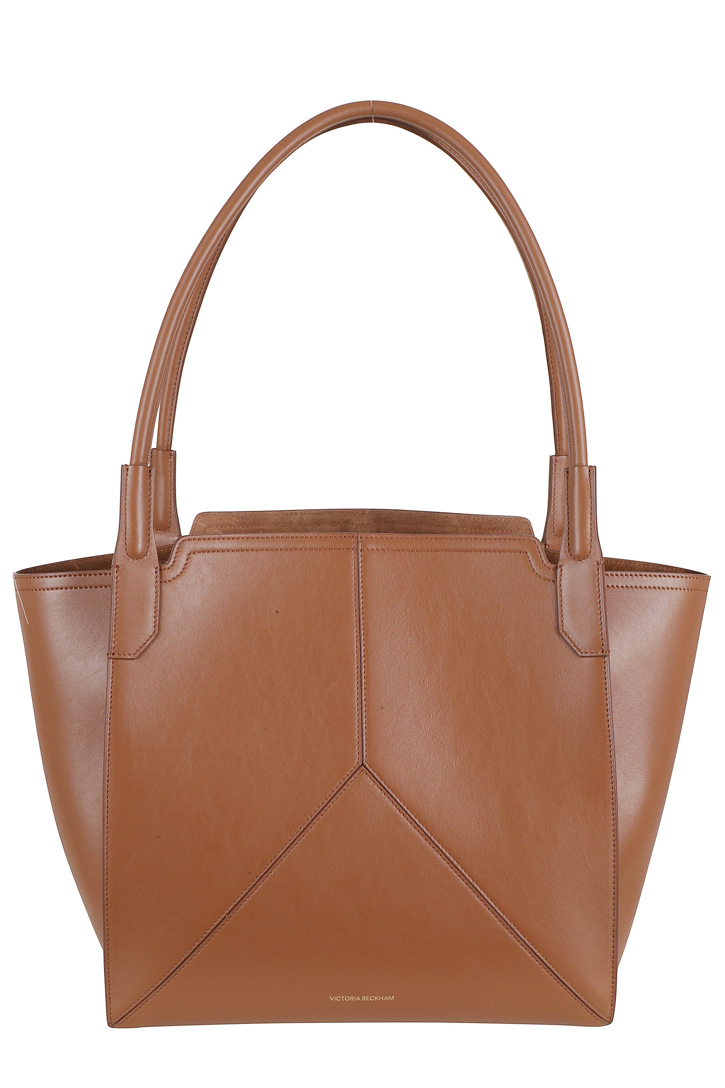 Victoria Tote Brown Calf - Bos Taurus (farmed) Borsa