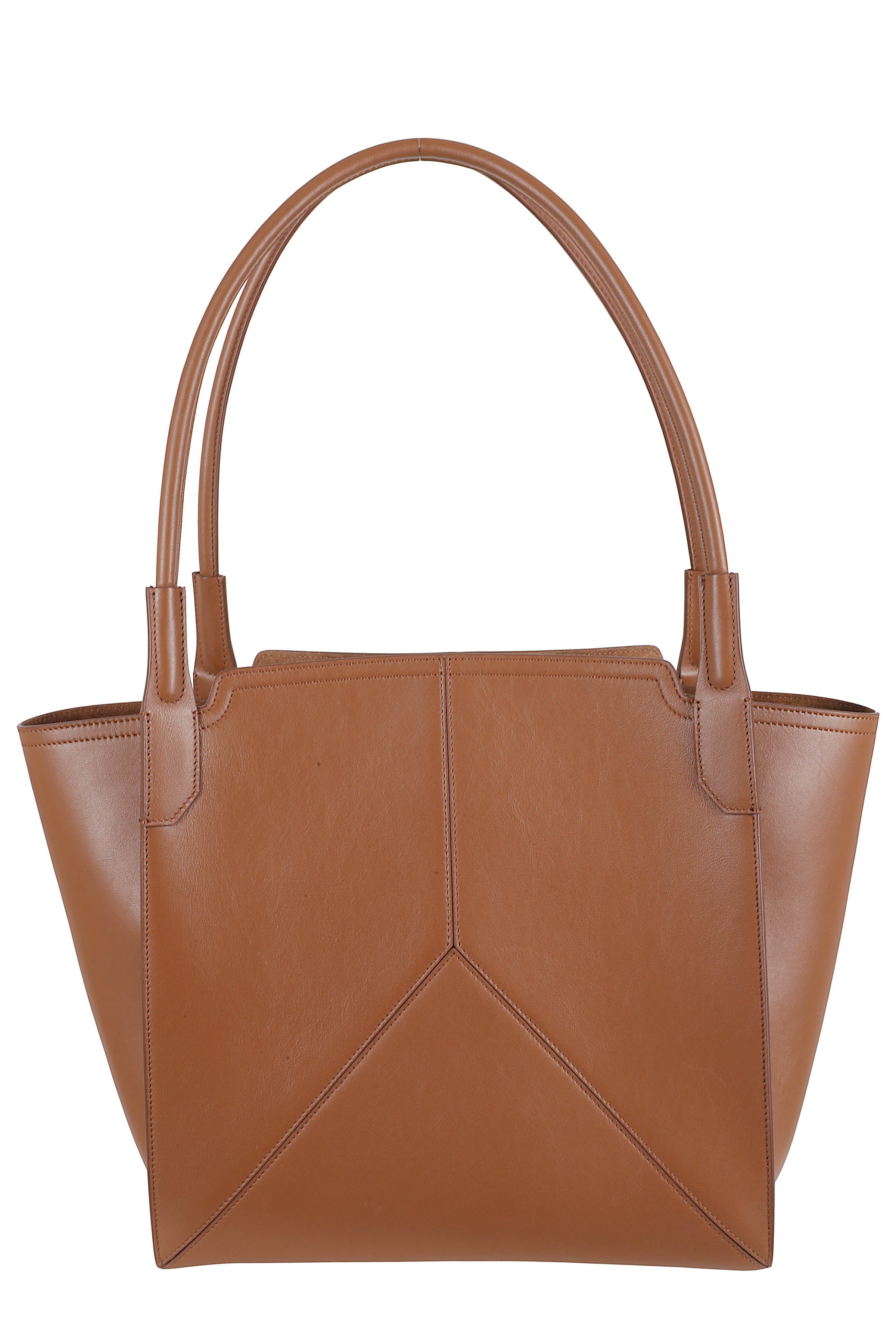 Victoria Tote Brown Calf - Bos Taurus (farmed) Borsa