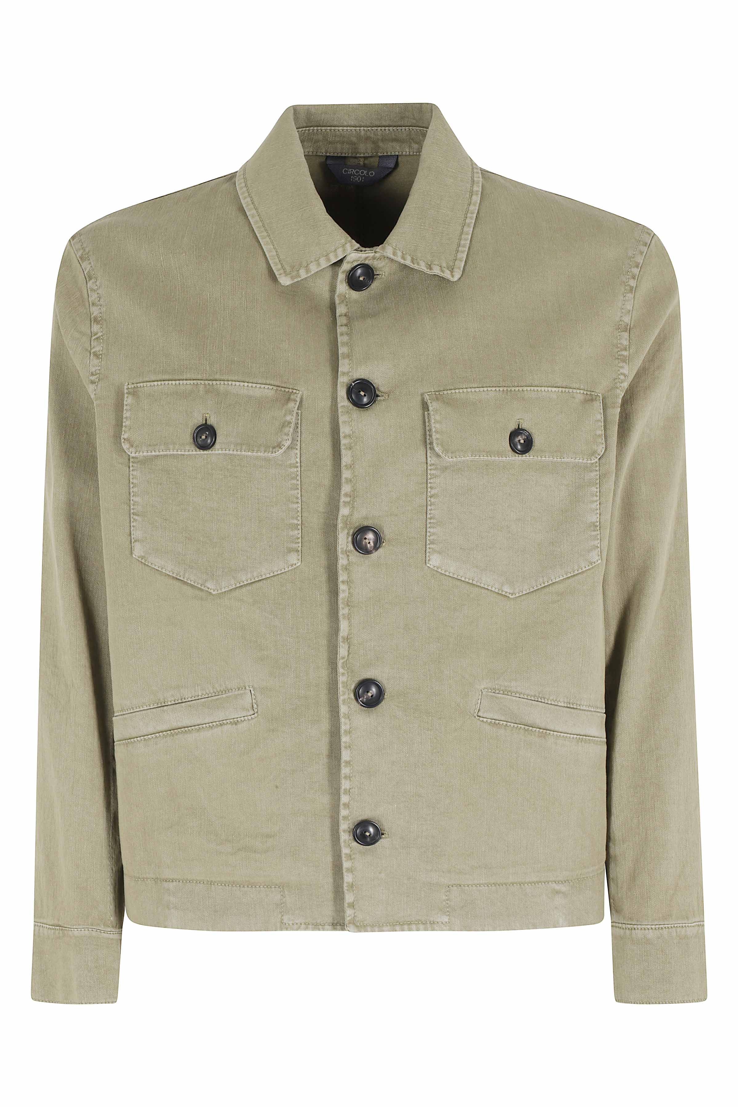 Safari G Dyed Green Giacca