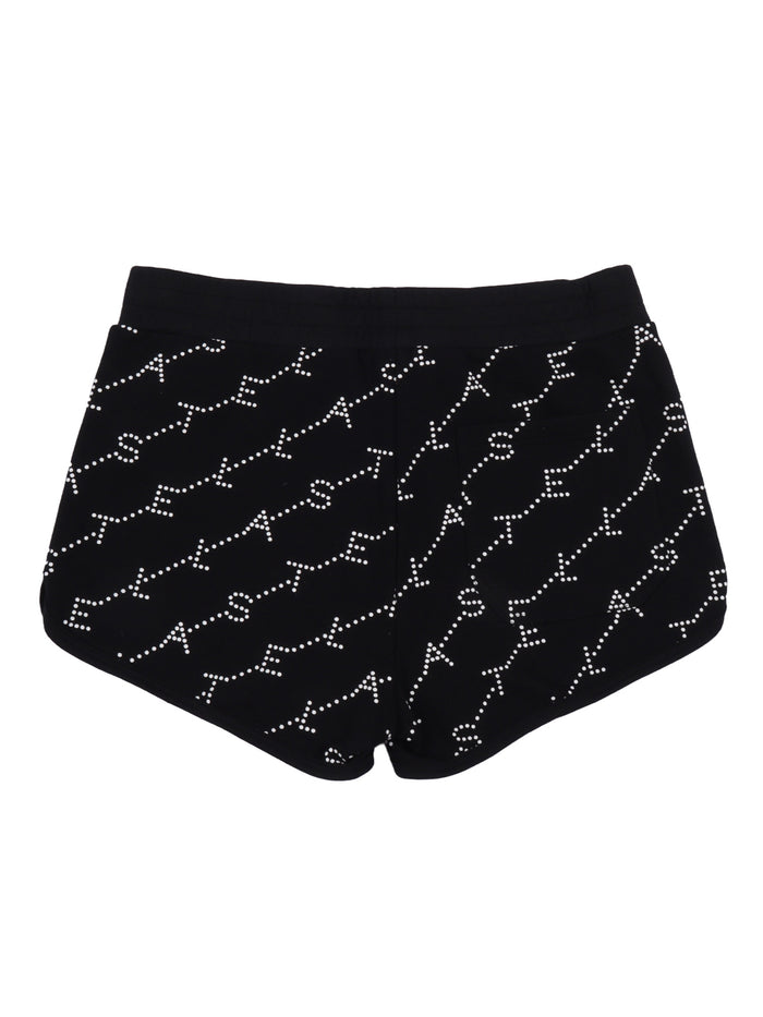 JERSEY SHORTS Black Cotton