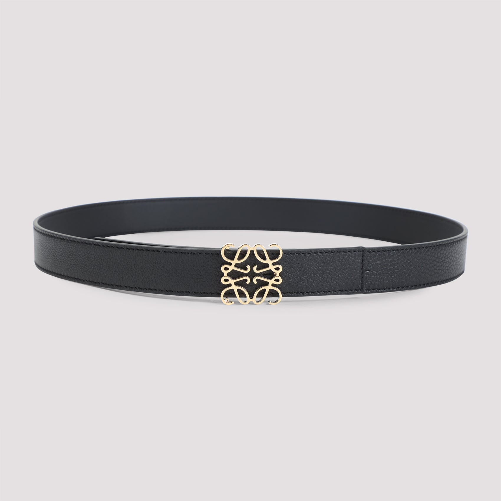 Anagram Rev 2.8 Cm Belt Black Calf Skin