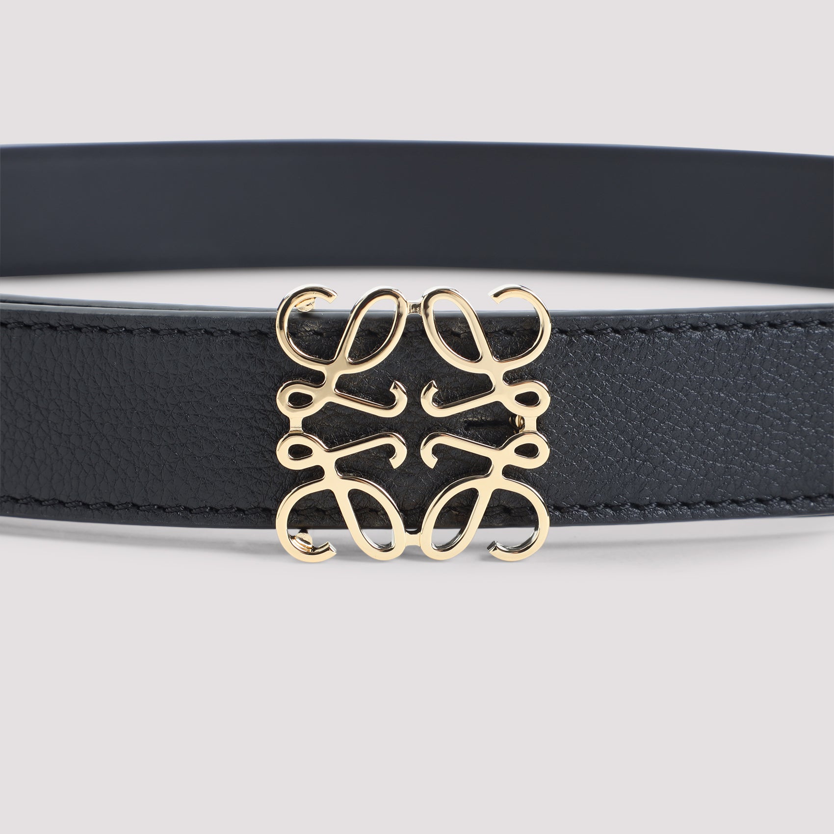 Anagram Rev 2.8 Cm Belt Black Calf Skin