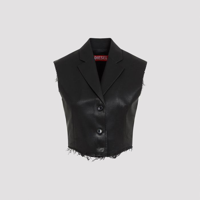 Gilet Black Polyester