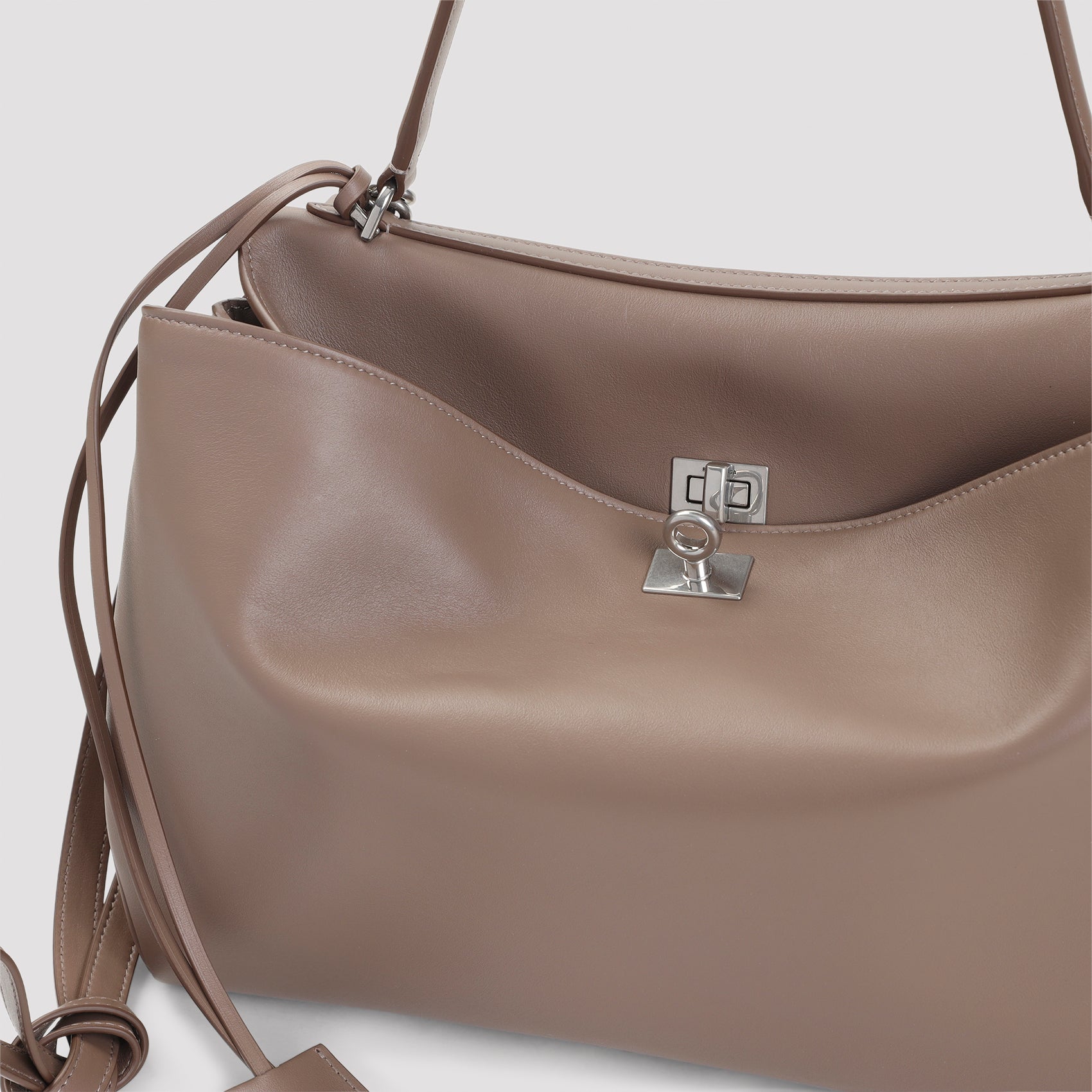Rodeo M Handbag Nude & Neutrals Calf Leather Bag