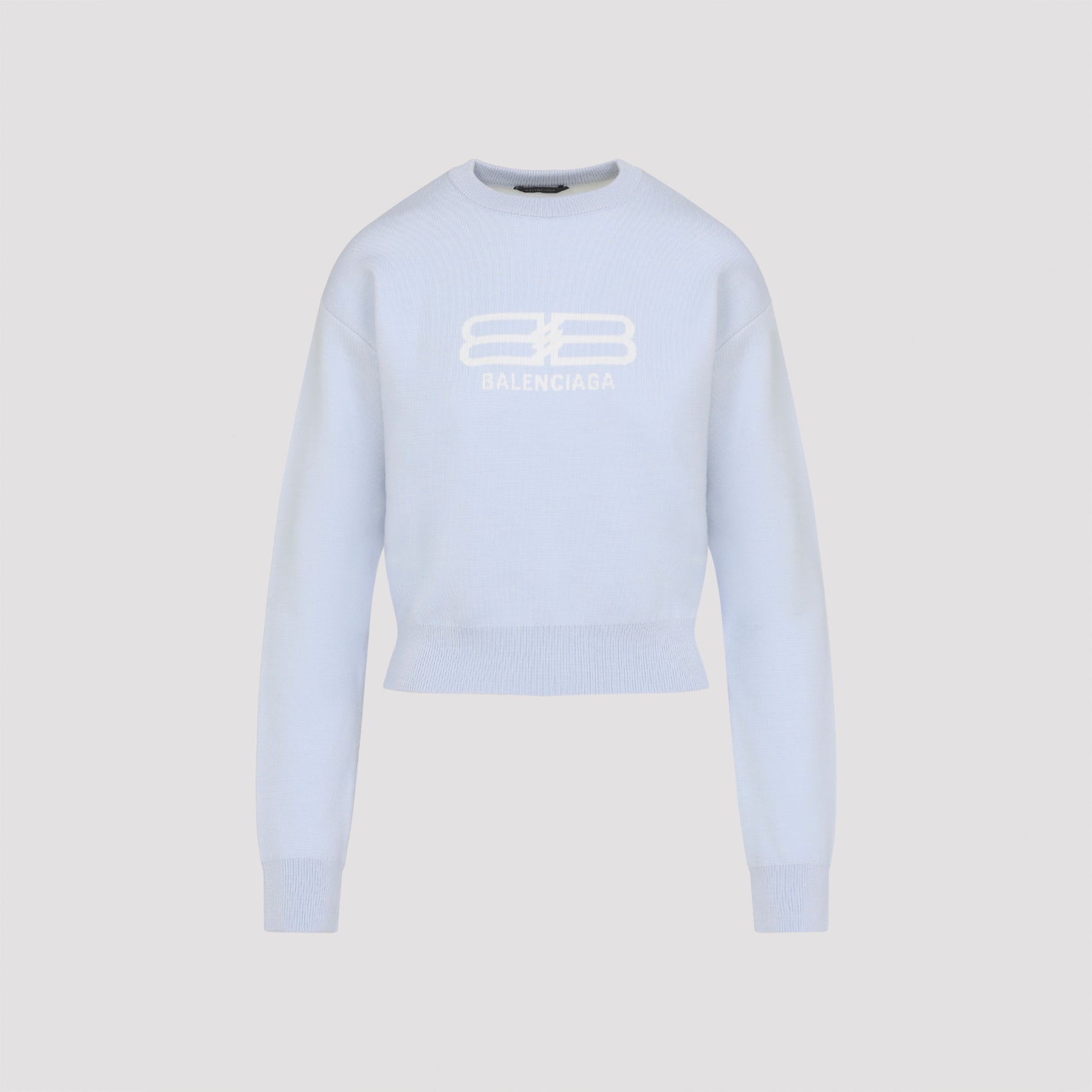 Cropped Pullover Wool