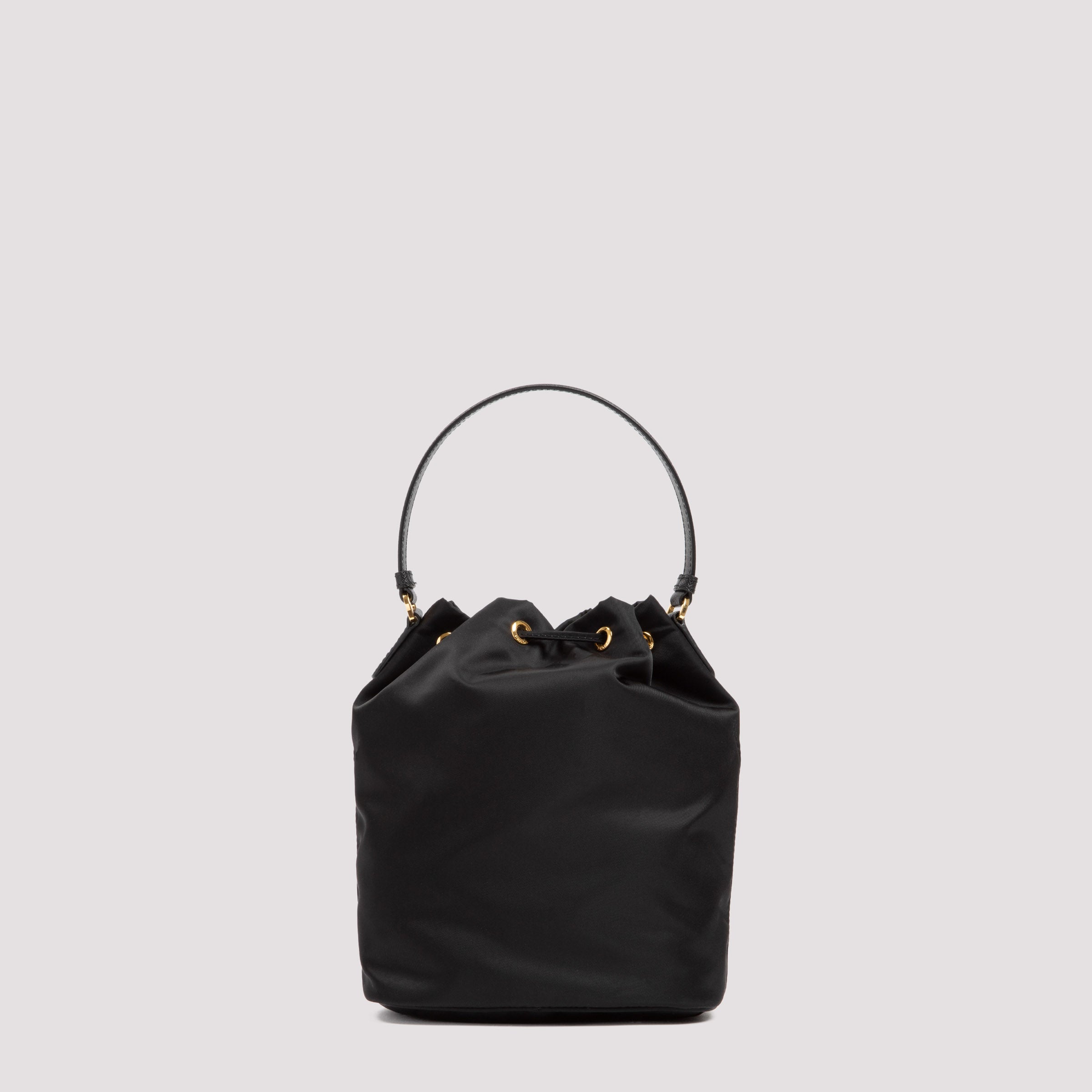 Re-Nylon Bucket Bag Black Polyamide
