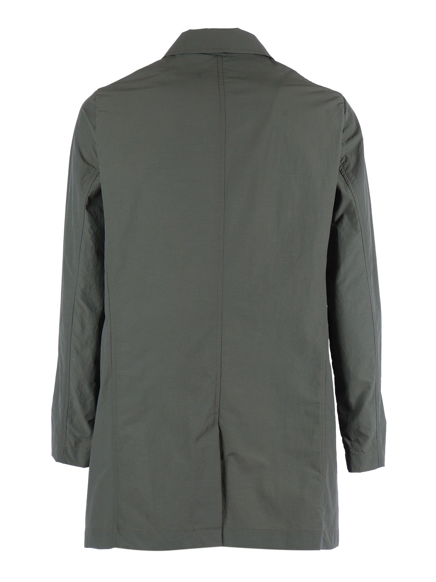 Rain - Bl Green Polyamide Cotton Jacket