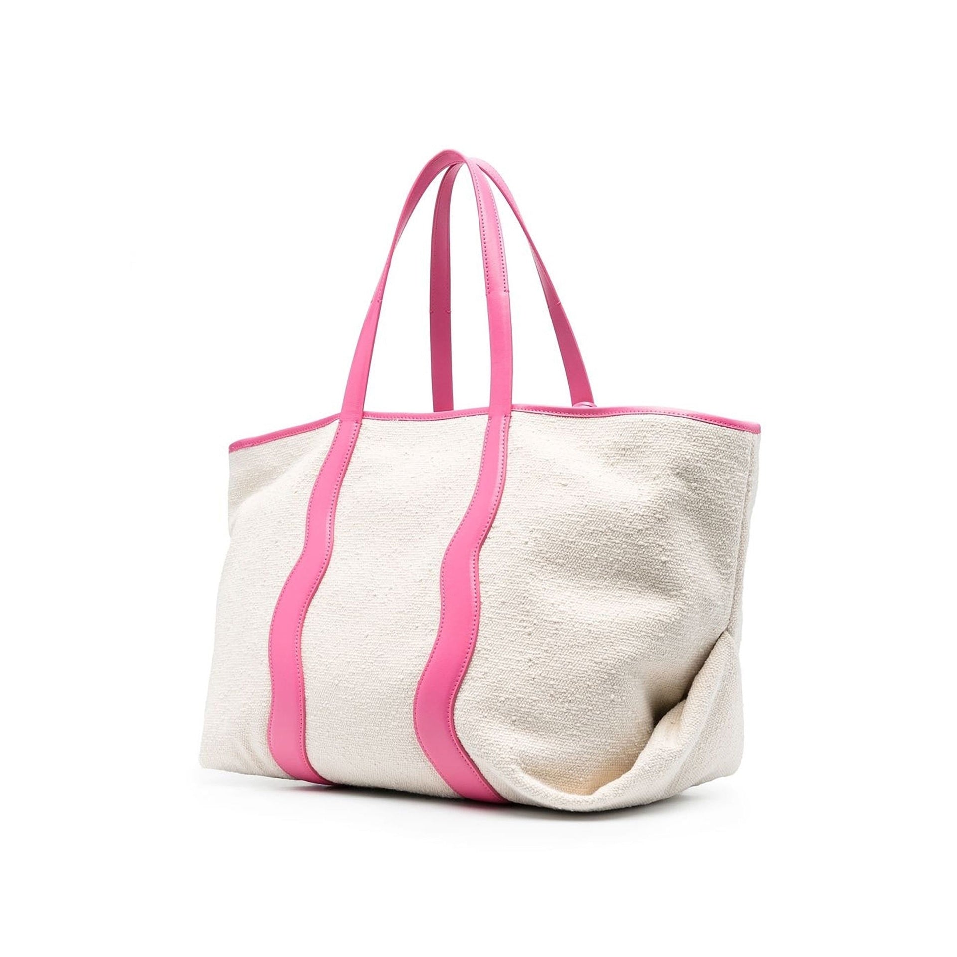 Logo Tote Bag White Canvas