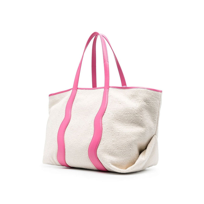 Logo Tote Bag White Canvas