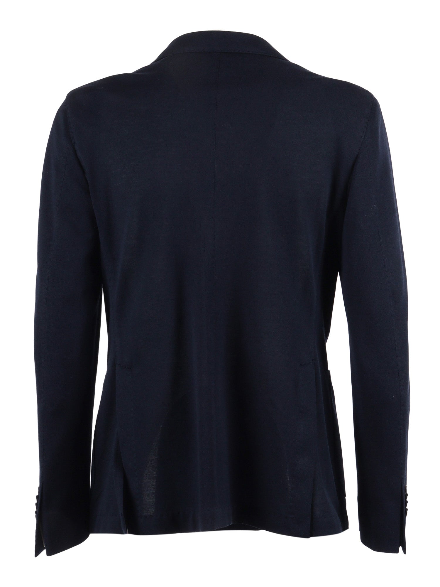 Jacket Blue Cotton Silk