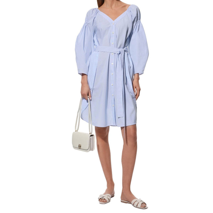 Stella Mccartney Cotton Dress Blue