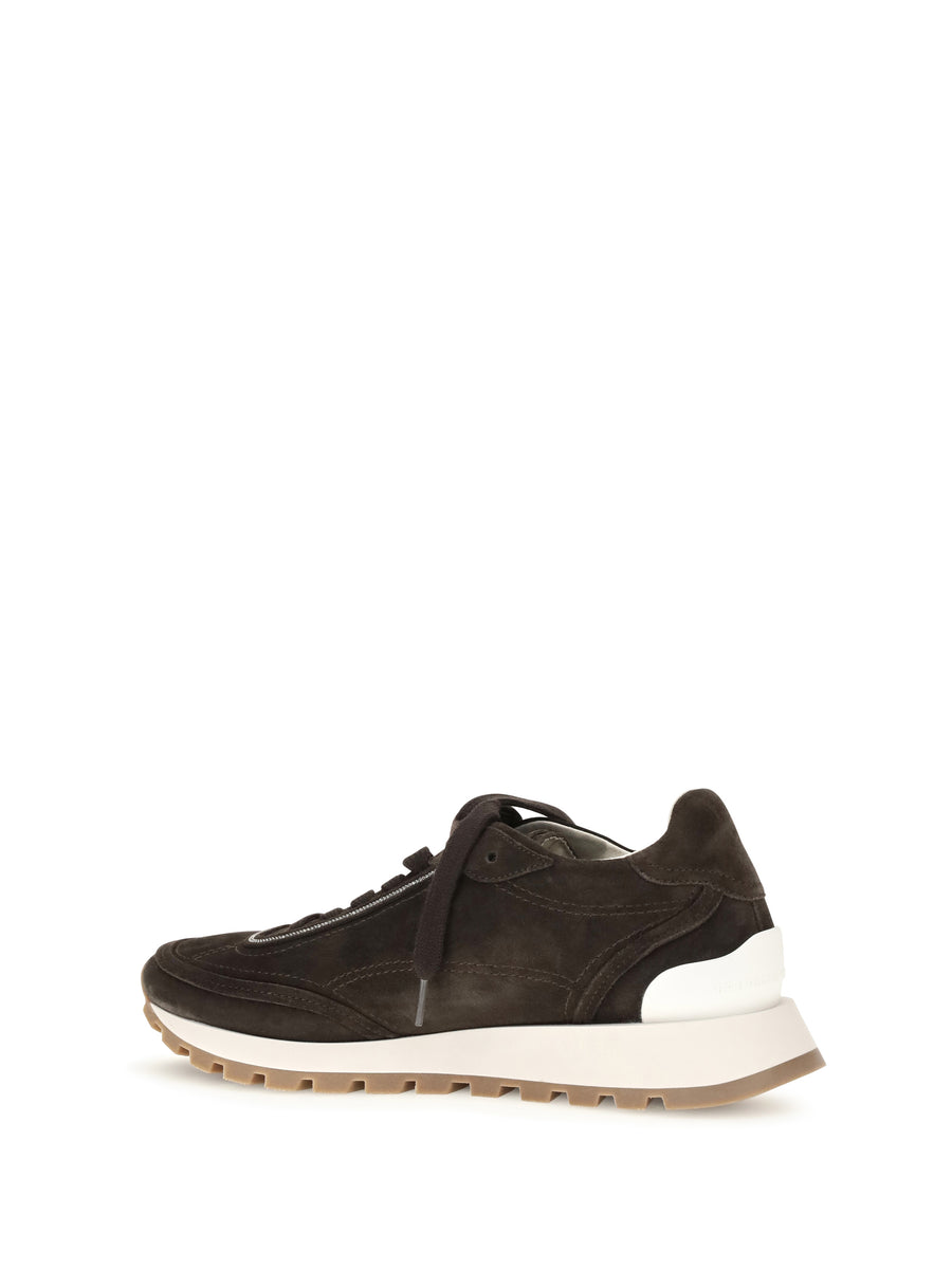 Sneakers Suede Blue Upper: Trainers
