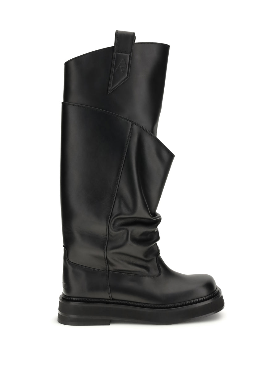 Boots La Passeggiata Black Leather Calf