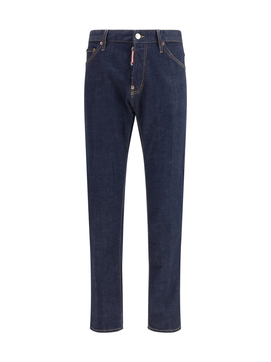 Jeans Stretch Cotton Navy Blue