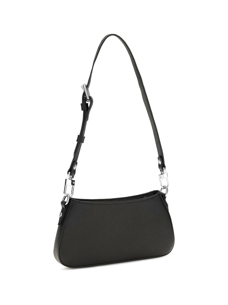 Phone Shoulder Bag Tasha Black Leather Calf Cases & Technology