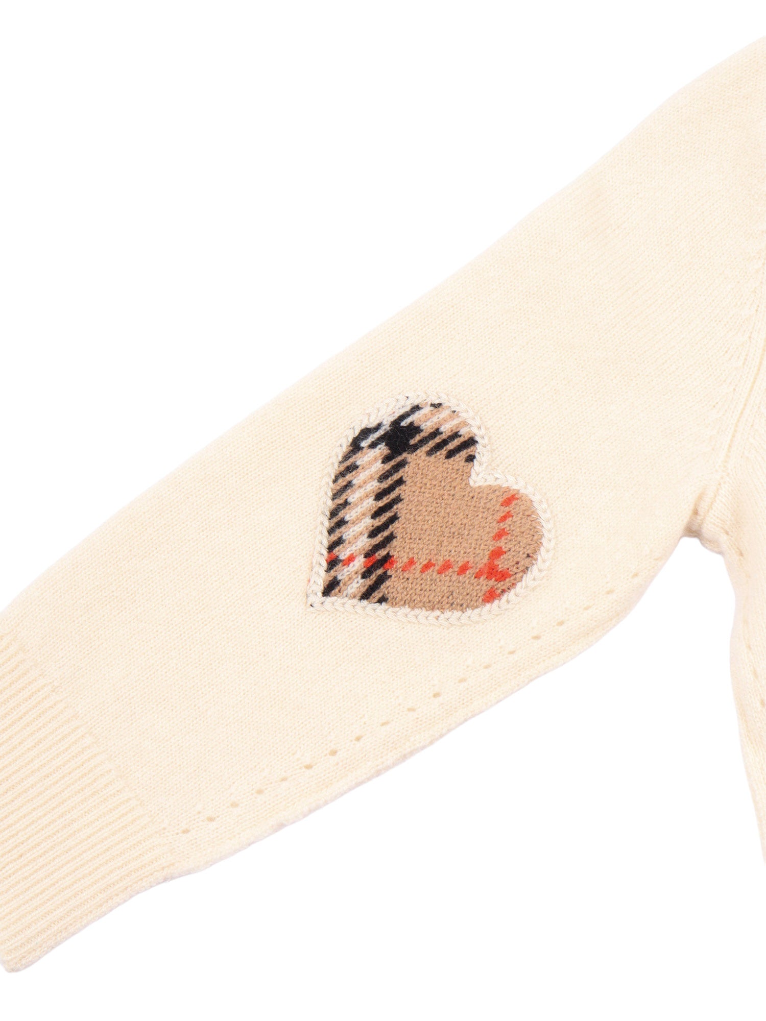 INF GIRL CARDIGANS Beige Wool Cashmere Cardigan