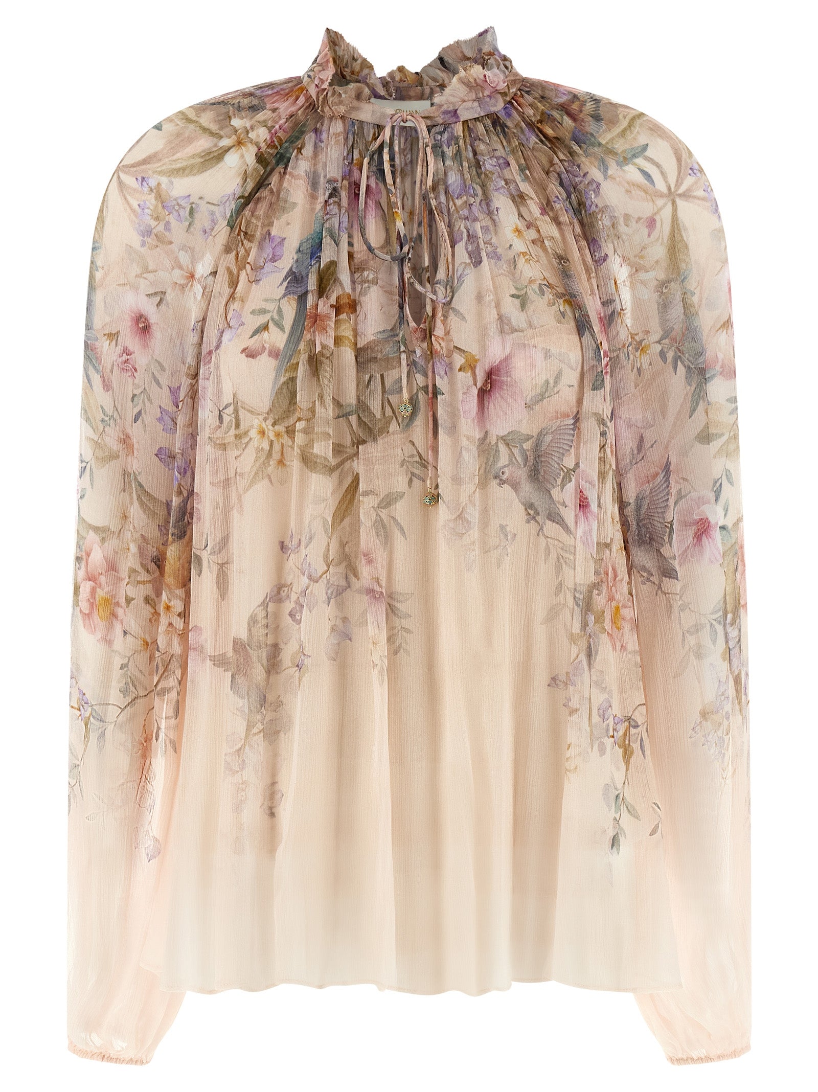 Billow Rebellion blouse Pink Viscose Shirt