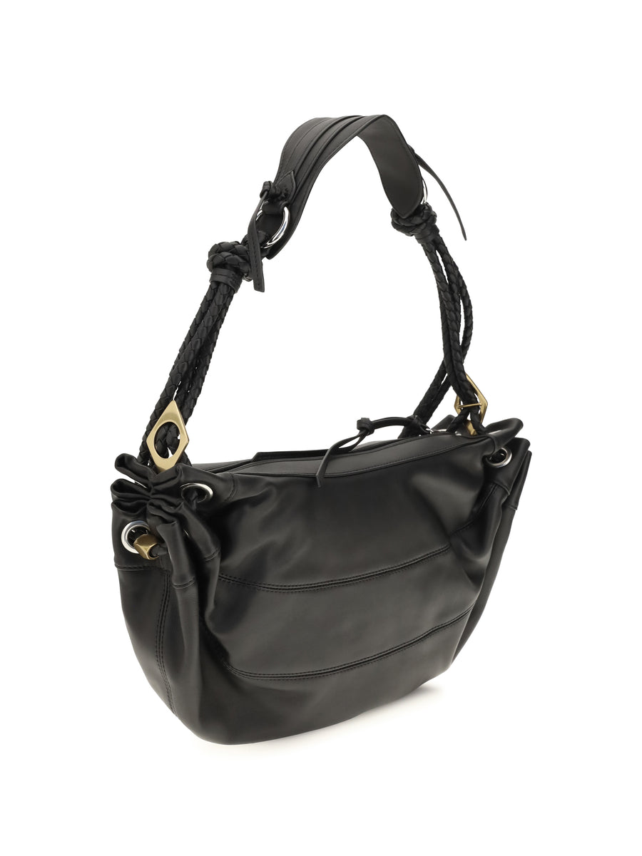 Shoulder Bag Maia Black Lambskin