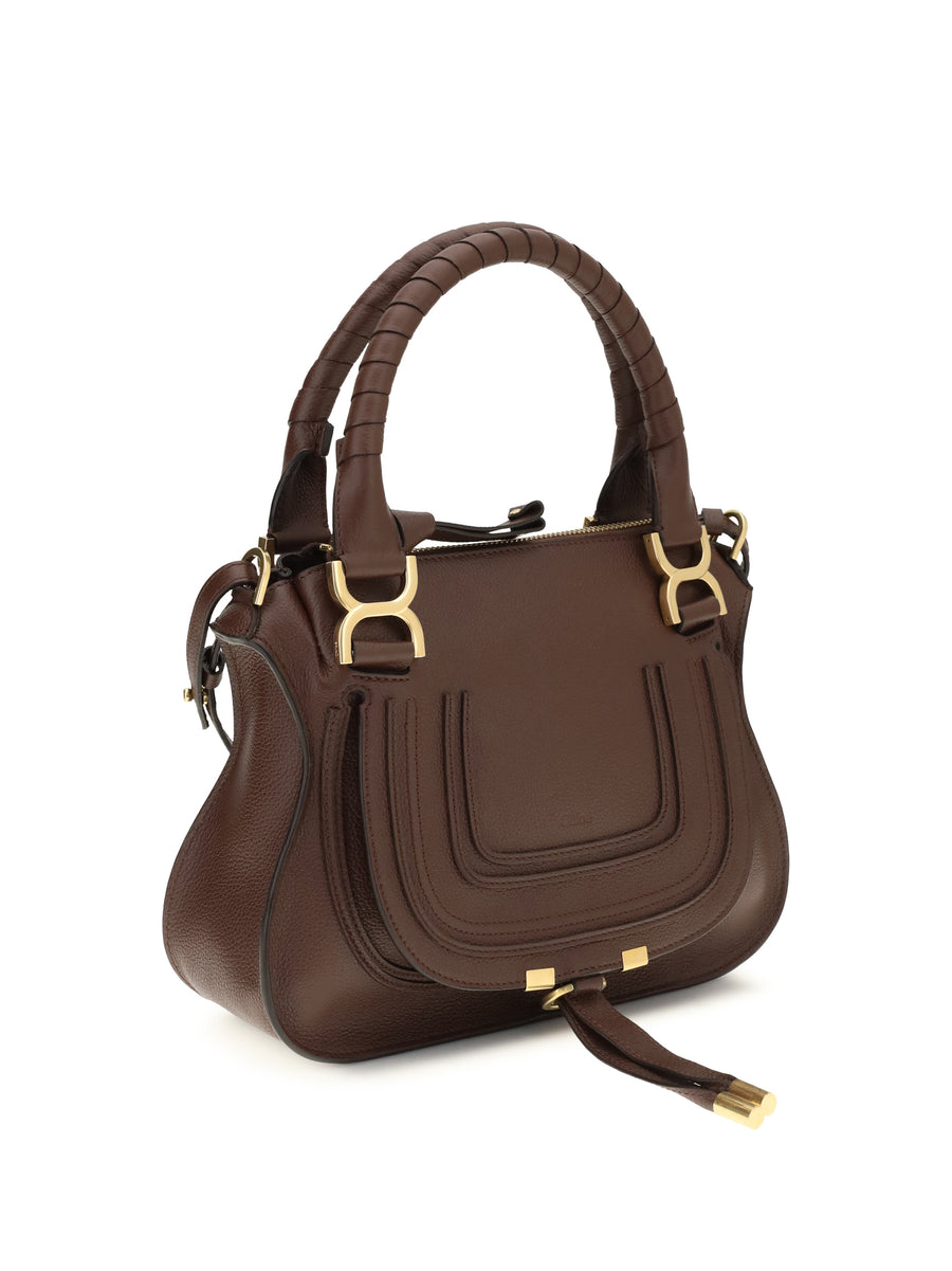 Handbag Marcie Calf Leather Crafty Brown Handbags