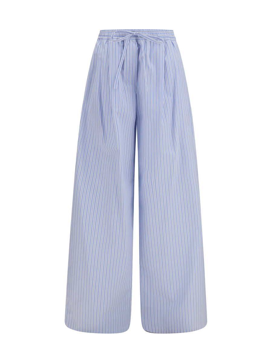 Dolce & Gabbana 100% Cotton trousers in blue