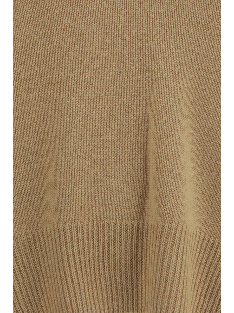 Cashmere Crewneck Sweater Beige