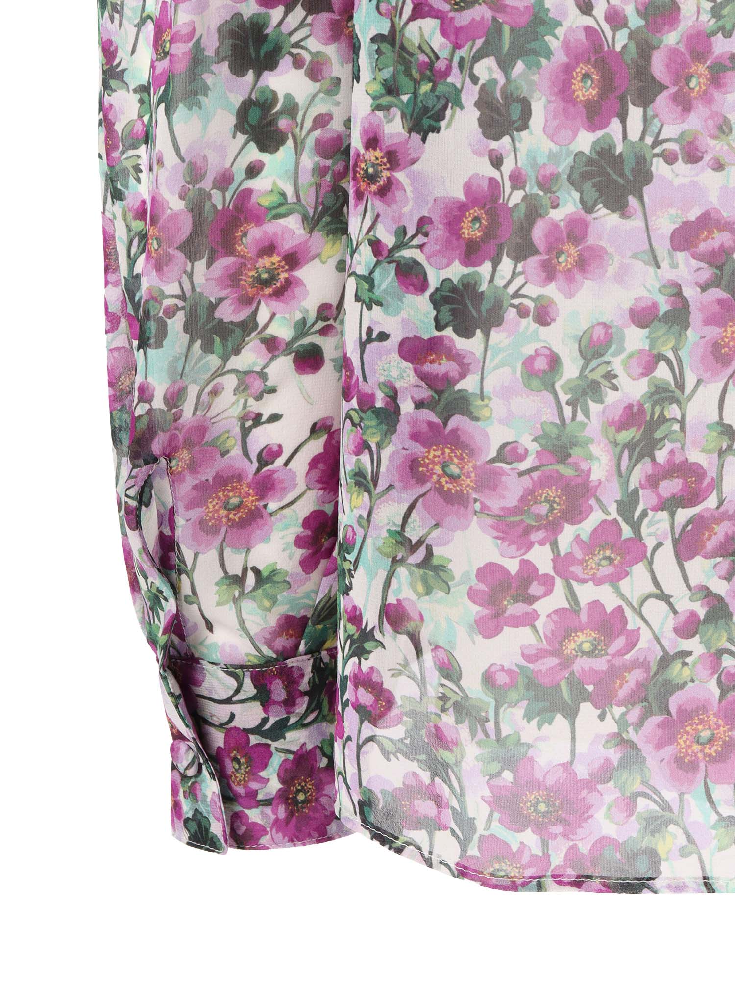 Shirt Purple Silk Lining