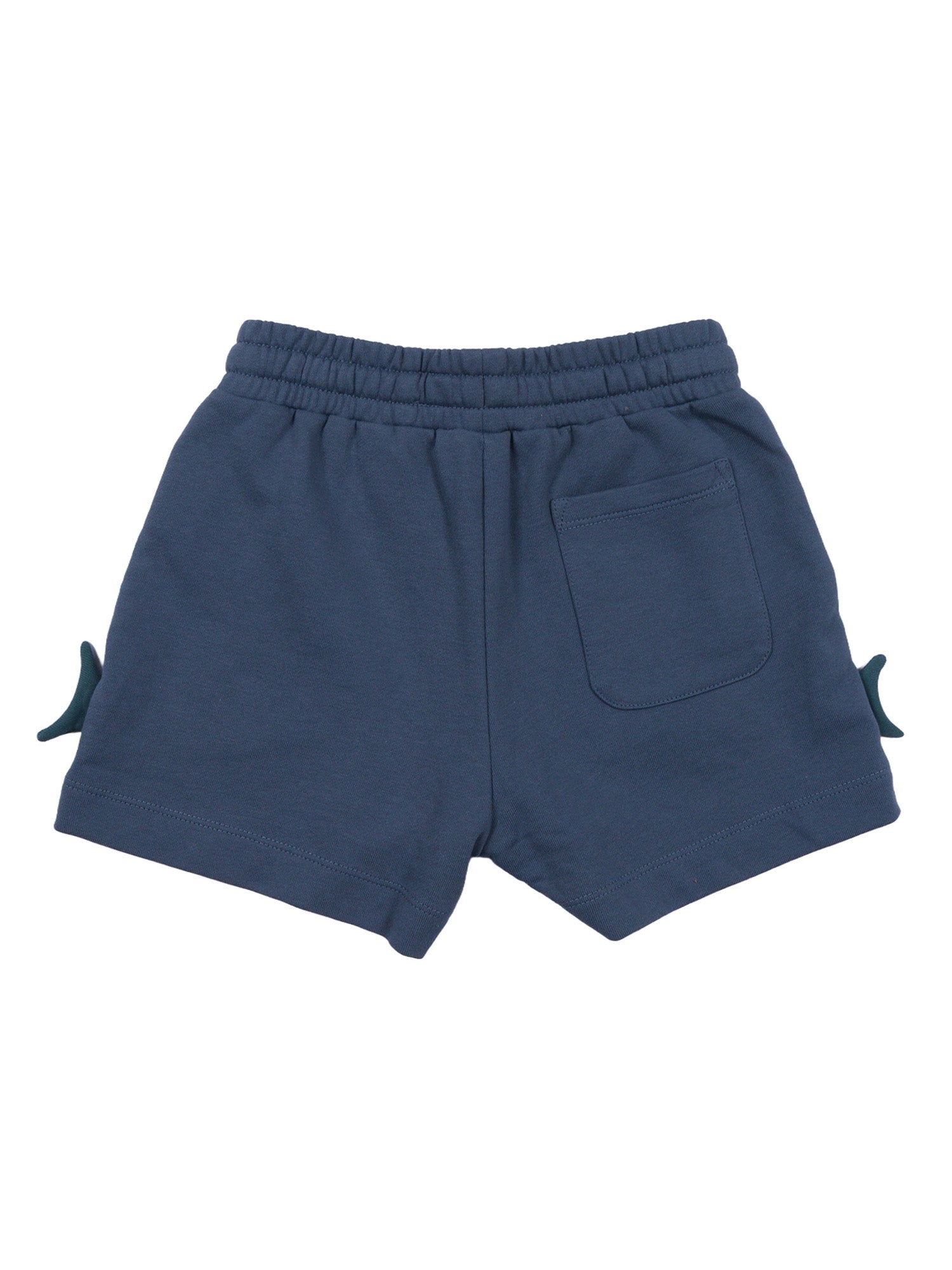 JERSEY SHORTS Blue Cotton Elastane