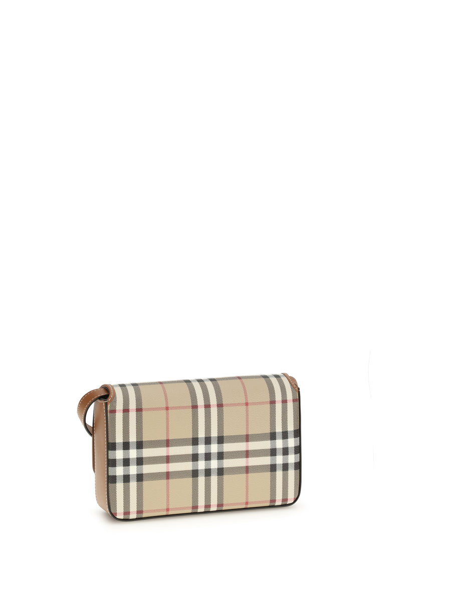 Shoulder Bag Hampshire Mini Briar Brown Vintage Check/briar Thermoplastic Polyurethane Wallets & Purses