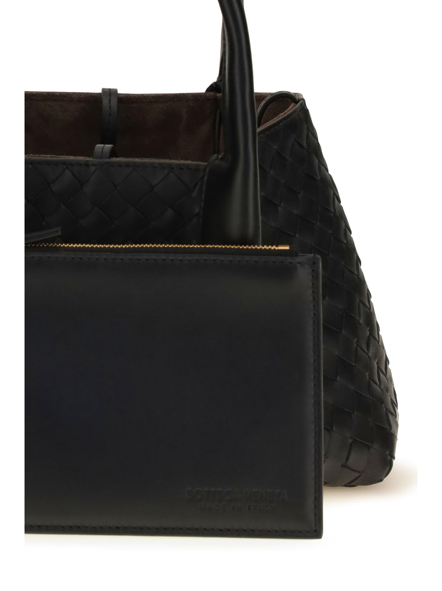 Handbag Pinacoteca Black Calf Leather Black/fondant-m Br Handbags