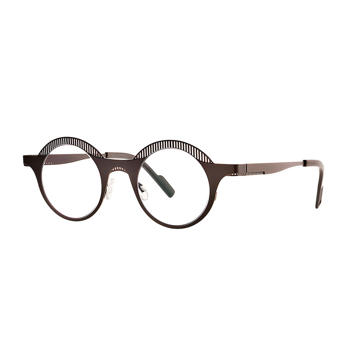 Theo Eyewear Pen 5 Black Matte Nero Titanium Occhiali Da Vista