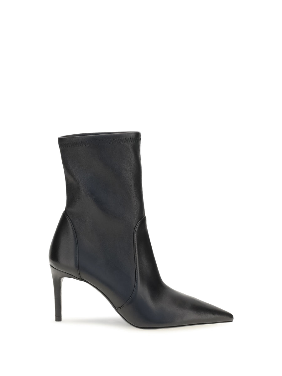 Ankle Boots Power Black Calf Leather