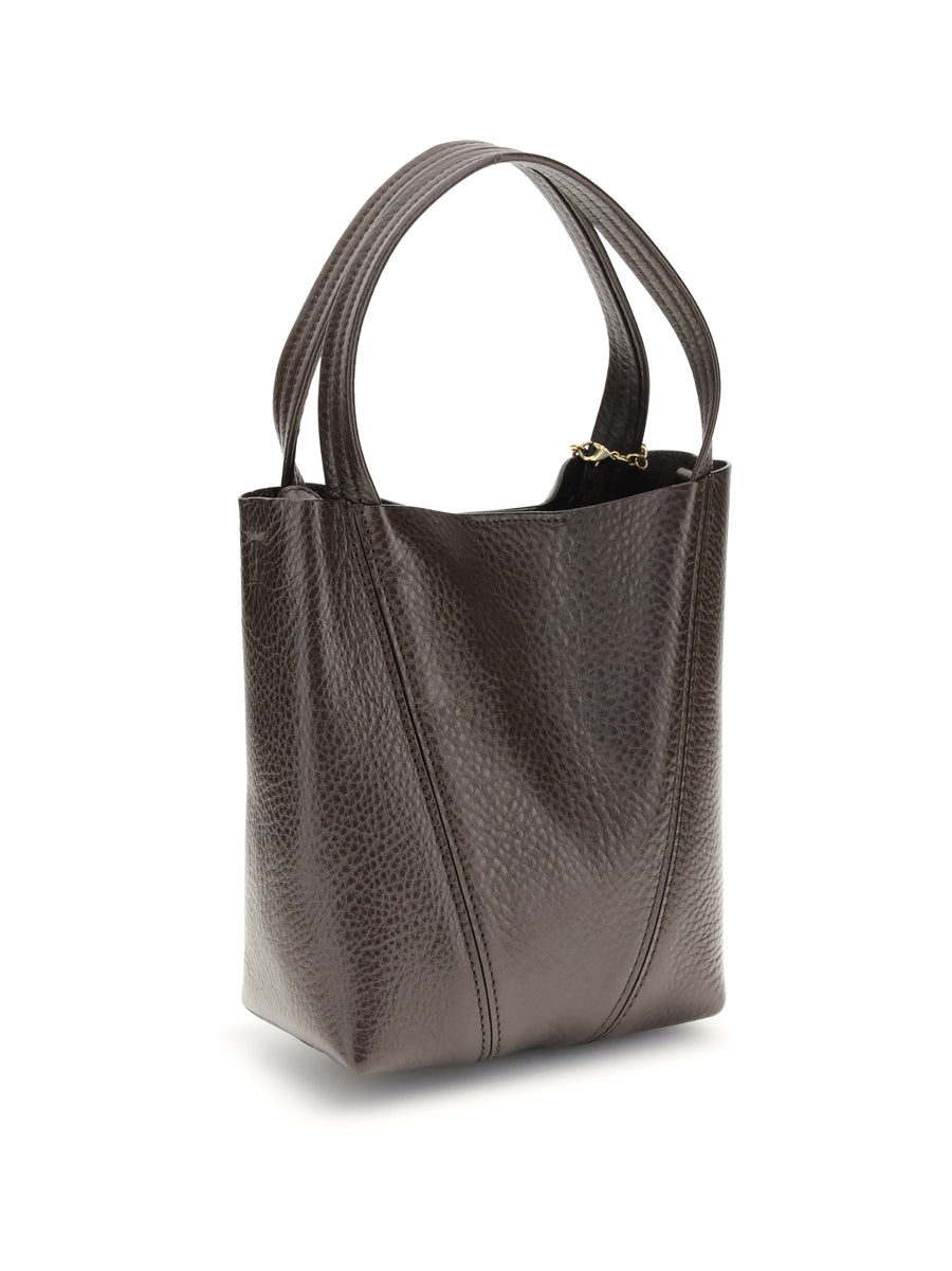 Shoulder Bag Spin Kohl Brown Leather Calf