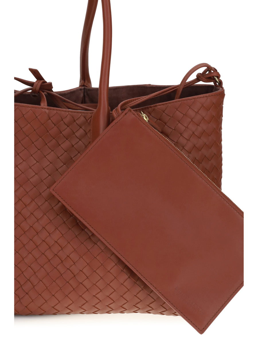 Tote Bag Pinacoteca Rust-Deep Maho-Mb Rust/deep Calf Leather Shoulder