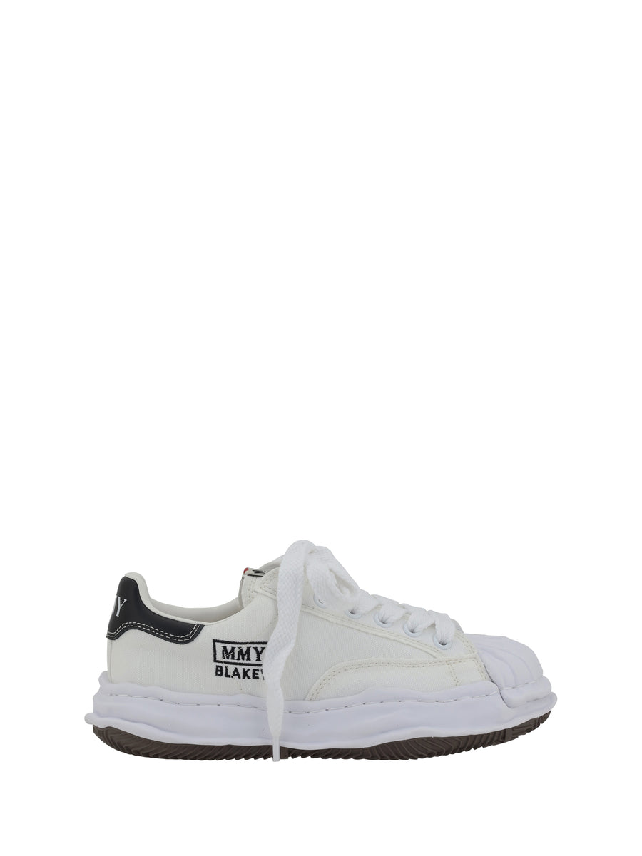 Maison Mihara Yasuhiro Upper: 100% Cotton; Sole: 100% Rubber sneaker in white