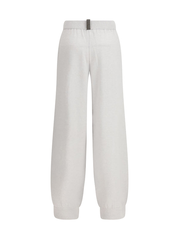 Trousers With Jewel Detail, Rain Fleece Wool