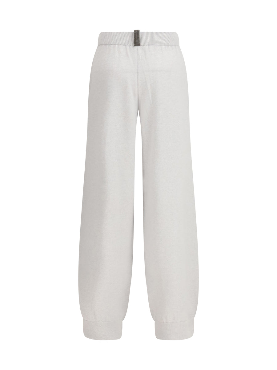 Trousers With Jewel Detail, Rain Fleece Wool