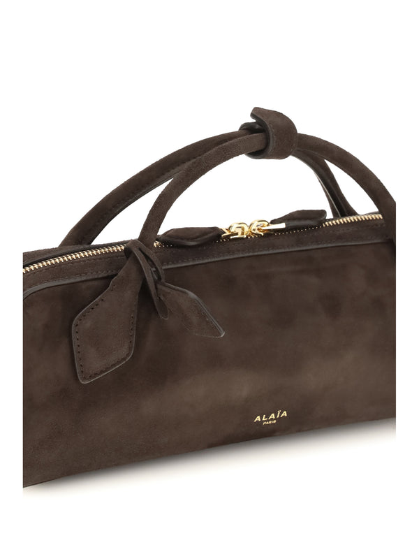 Clutch Le Teckel Smoked Brown Calf Leather Shoulder Bags