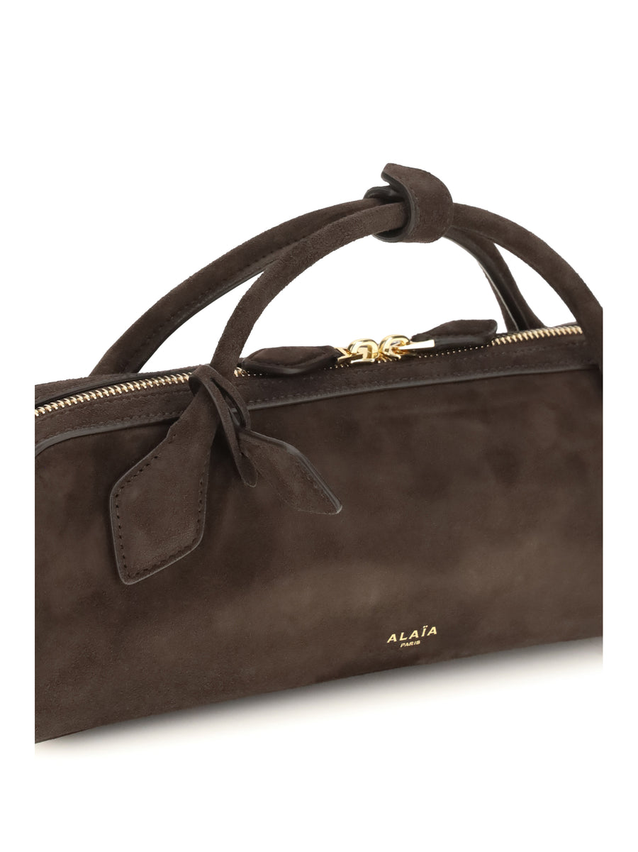 Clutch Le Teckel Smoked Brown Calf Leather Shoulder Bags