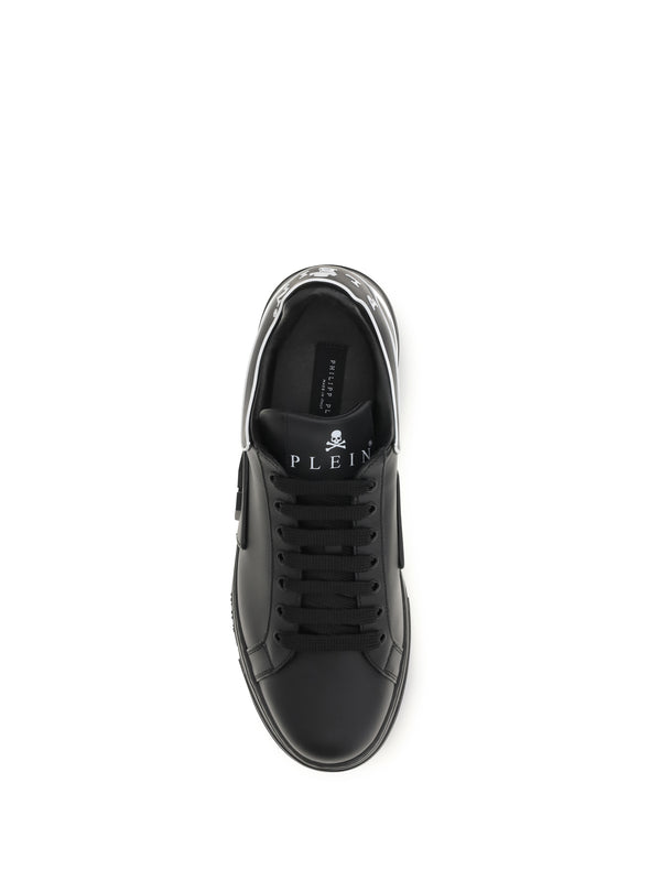 Sneakers Phantom Black Leather Black/black Trainers