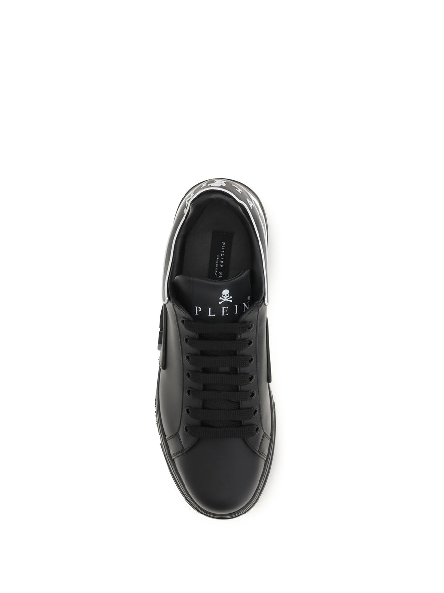 Sneakers Phantom Black Leather Black/black Trainers