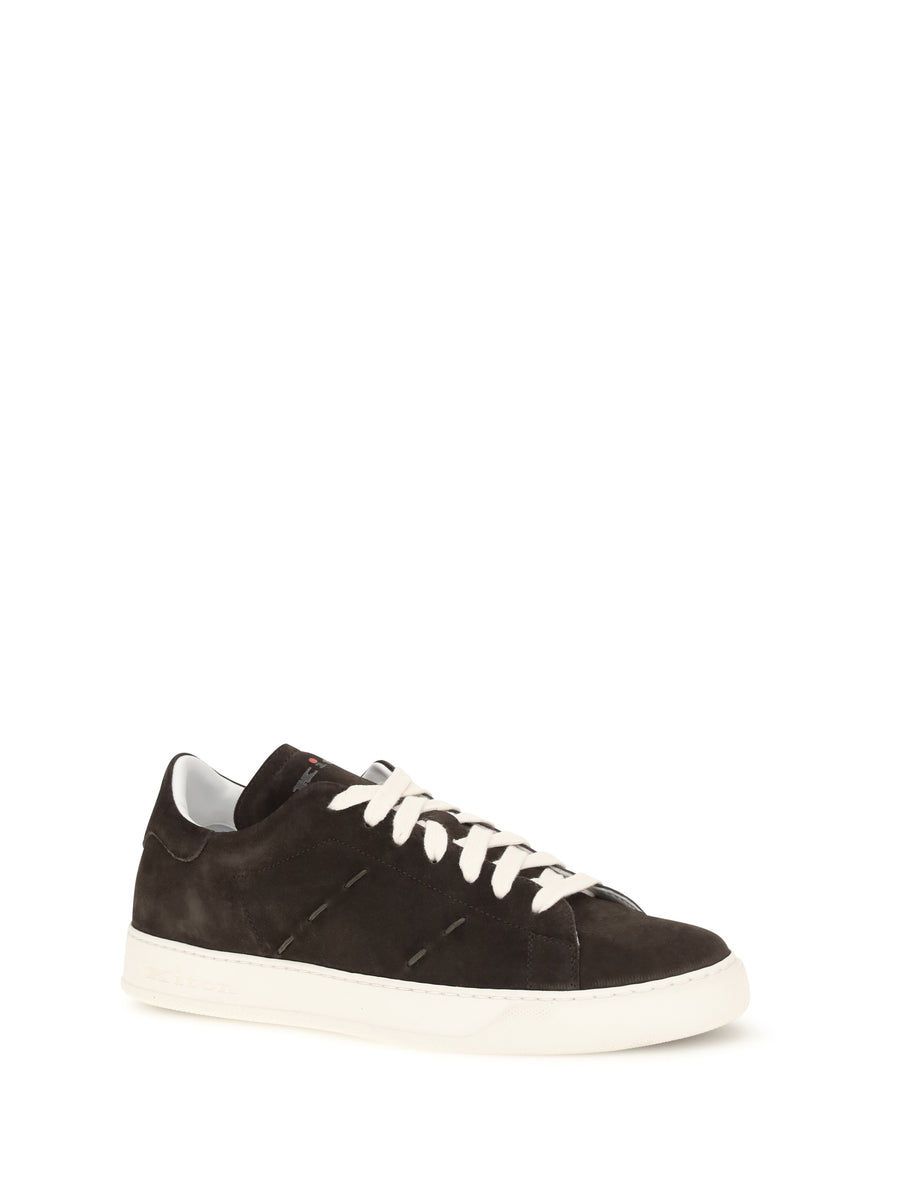 Suede Sneakers Dark Brown Trainers
